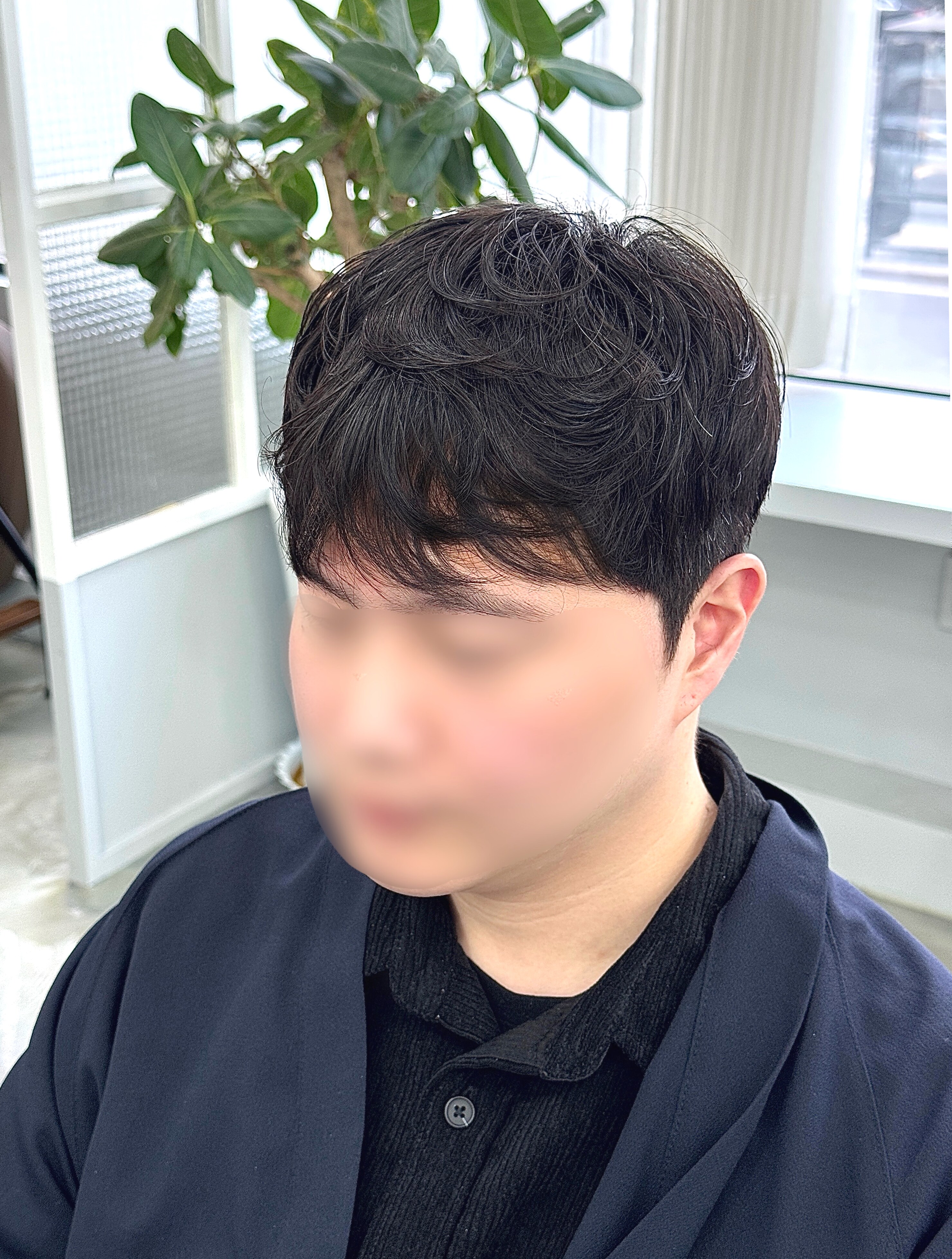 군자역 미용실 내부