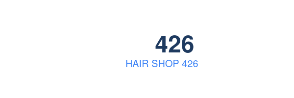 군자역 미용실 헤어샵 426 로고
